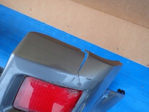 SUZUKI GRAND VITARA II 5d 05-08 ZDERZAK TYLNY 10/16 MINIATURA