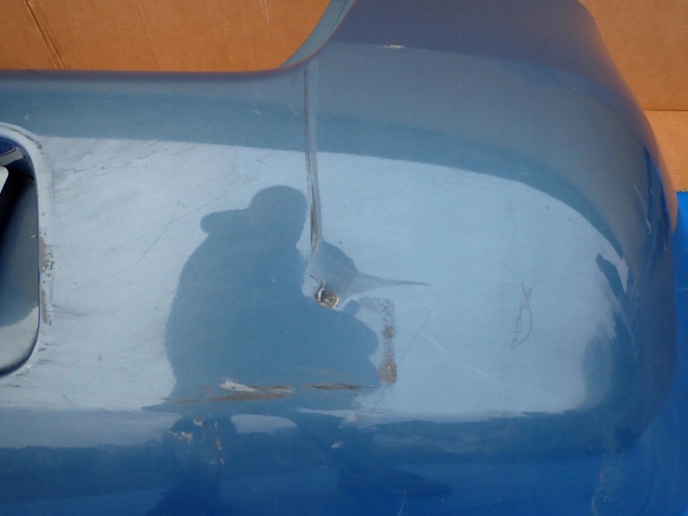 TOYOTA YARIS II 06-09 ZDERZAK TYLNY 8T1 8/13