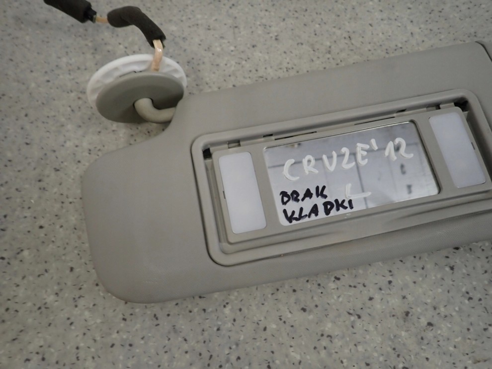 CHEVROLET CRUZE 08- DASZEK PRZECIWSŁONECZNY LEWY 3/6