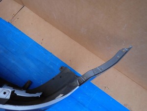 CHEVROLET AVEO T250 SEDAN 4D 07- ZDERZAK PRZEDNI 9/11 MINIATURA