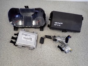 CHEVROLET ORLANDO 1.4I TURBO 10- ZESTAW STARTOWY KOMPUTER STACYJKA ZEGARY