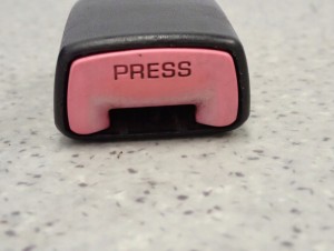 TOYOTA AYGO 05- ZAPINKA ZAPIĘCIE PASA BEPIECZEŃSTWA PRZÓD LEWA 5/5 MINIATURA