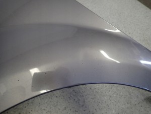 CHEVROLET AVEO SEDAN 4d T250 07- BŁOTNIK PRZEDNI PRAWY 7/13 MINIATURA