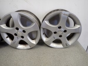 SUZUKI SWIFT MK6 05- FELGI ALUMINIOWE KOMPLET 15\