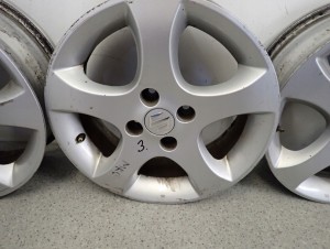 SUZUKI SWIFT MK6 05- FELGI ALUMINIOWE KOMPLET 15\