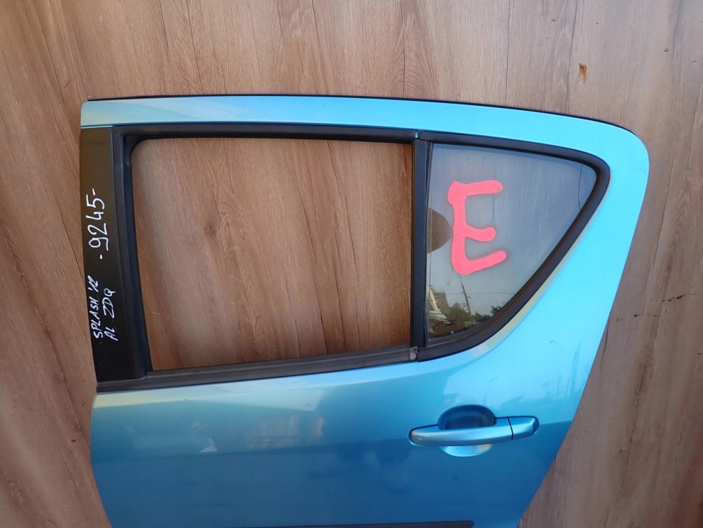 SUZUKI SPLASH 08-14 DRZWI TYLNE LEWE ZDQ 3/14