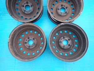 HYUNDAI IX20 09- FELGI STALOWE KOMPLET 15X6J 5X114.3 ET48 8/9 MINIATURA