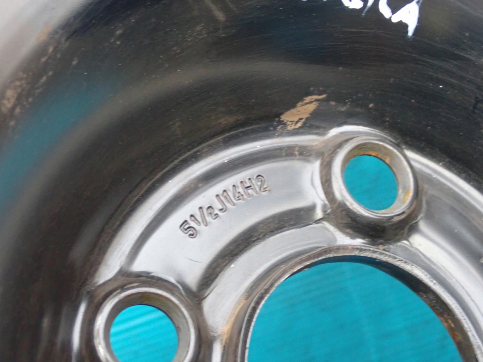 SUZUKI SPLASH 08- FELGI STALOWE KOMPLET 14x5.5J 4x100 ET39 4/7