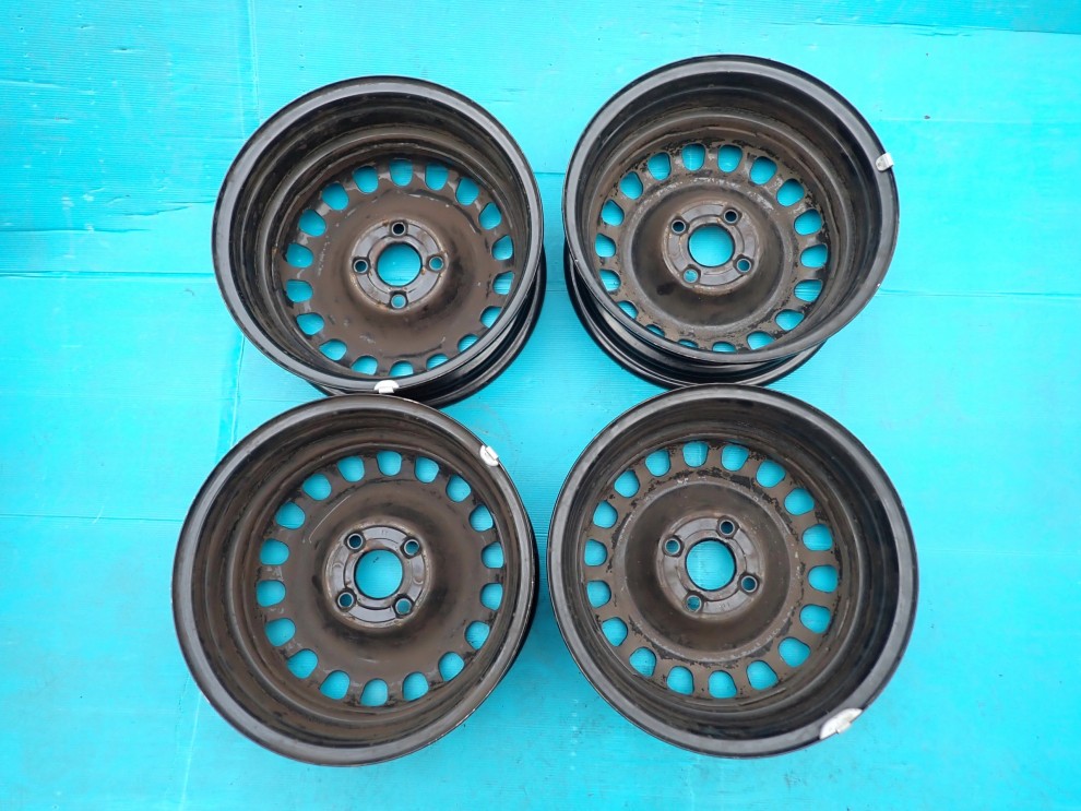 SUZUKI SPLASH 08- FELGI STALOWE KOMPLET 14x5.5J 4x100 ET39 5/7