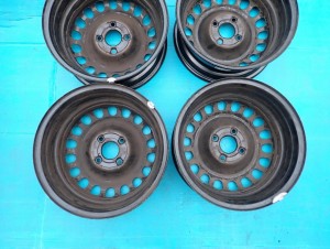 SUZUKI SPLASH 08- FELGI STALOWE KOMPLET 14x5.5J 4x100 ET39 6/7 MINIATURA