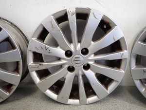 SUZUKI SWIFT MK7 10- FELGI ALUMINIOWE KOMPLET 16\