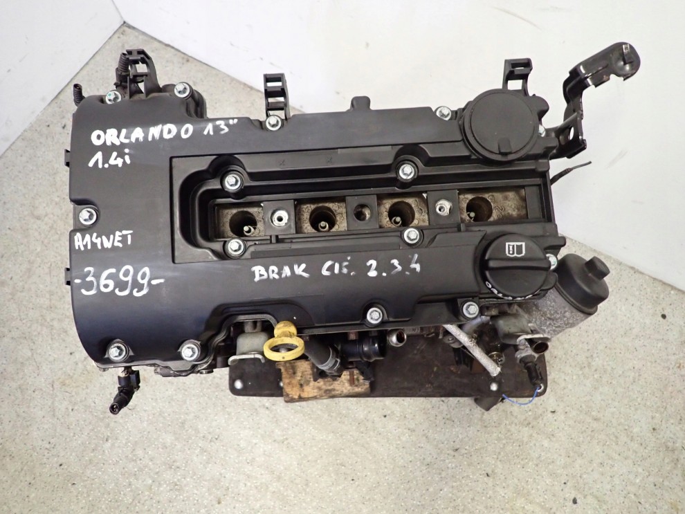 CHEVROLET ORLANDO 1.4T 10- SILNIK NA CZĘSCI WAŁ GŁOWICA MISKA TŁOKI 10/10