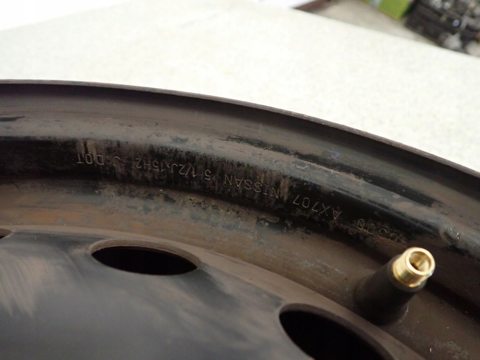 NISSAN MICRA K13 10- FELGA STALOWA 15x5.5J 4X100 3/4