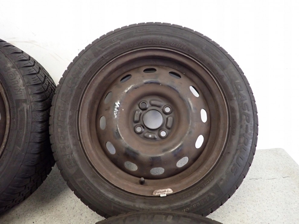 SUZUKI SPLASH 08- KOŁA OPONY CAŁOROCZNE KOMPLET 15x5.5J 4x100 ET50 5/10