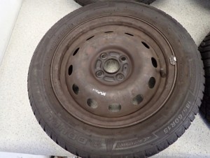 SUZUKI SPLASH 08- KOŁA OPONY CAŁOROCZNE KOMPLET 15x5.5J 4x100 ET50 2/10 MINIATURA