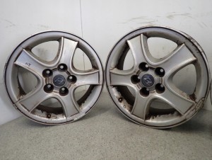 HYUNDAI SANTA FE I 01-05 FELGI ALUMINIOWE ALUFELGI 16x6.5j ET46 3/10 MINIATURA