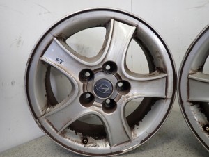 HYUNDAI SANTA FE I 01-05 FELGI ALUMINIOWE ALUFELGI 16x6.5j ET46 4/10 MINIATURA