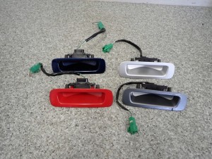 SUZUKI SWIFT MK6 04- KLAMKA TYLNEJ KLAPY SWITCH