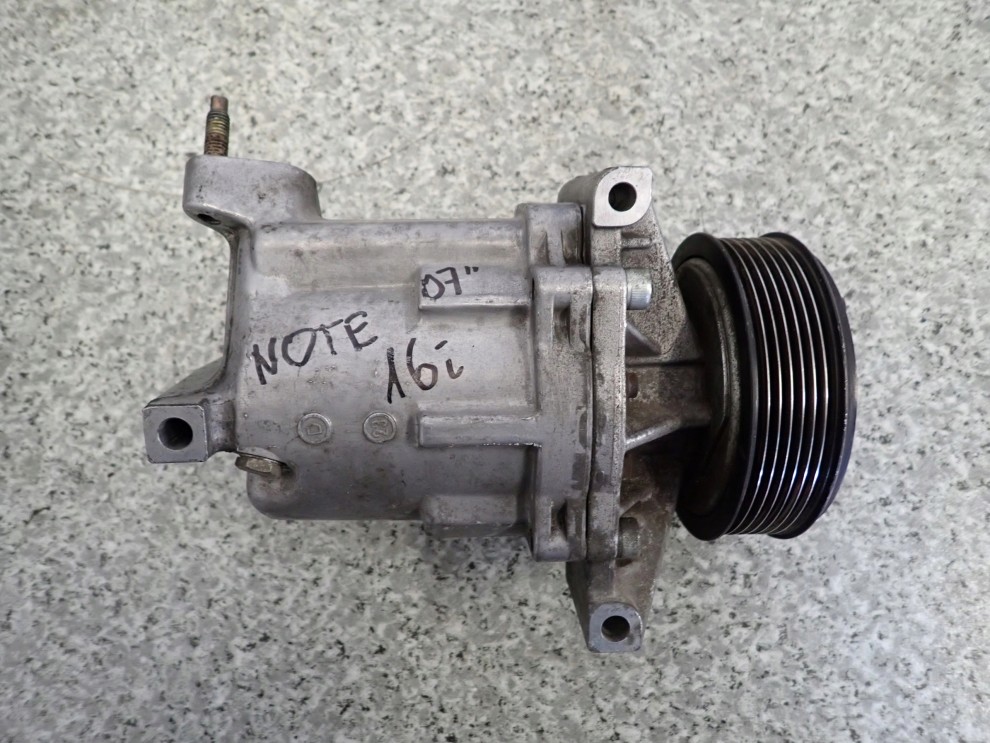 NISSAN NOTE E11 1.6 BENZ 06-09 PRZEDLIFT KOMPRESOR KLIMATYZACJI 1/5