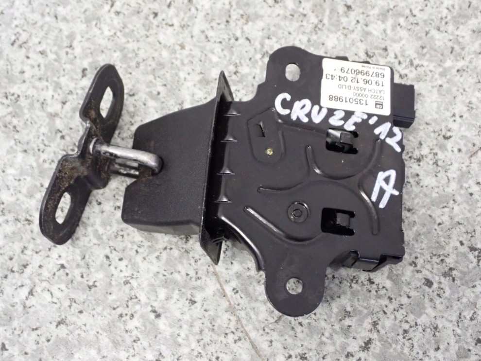 CHEVROLET CRUZE SEDAN 08-12 ZAMEK KLAPY BAGAŻNIKA RYGIEL 2/6