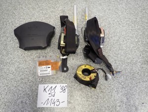 NISSAN MICRA K11 98-01 PODUSZKI POWIETRZNE SRS