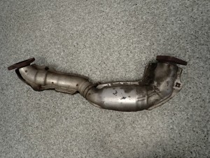 SUBARU FORESTER III SH 2.0D 09- RURA KOLEKTORA WYDECHOWEGO 4/5 MINIATURA