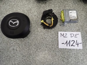 MAZDA2 MAZDA 2 08- DE PODUSZKI POWIETRZNE DESKA ROZDZIELCZA EUROPA 4/11 MINIATURA
