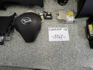 DAIHATSU CHARADE 2011- PODUSZKI POWIETRZNE DESKA ROZDZIELCZA SRSY ARBAGI 4/16 MINIATURA