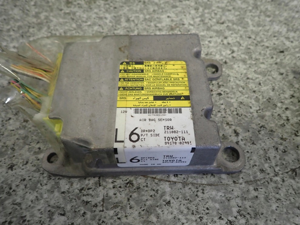 TOYOTA COROLLA E12 3D 04-07 PODUSZKI POWIETRZNE DWUSTRZAŁOWE EUROPA 10/11