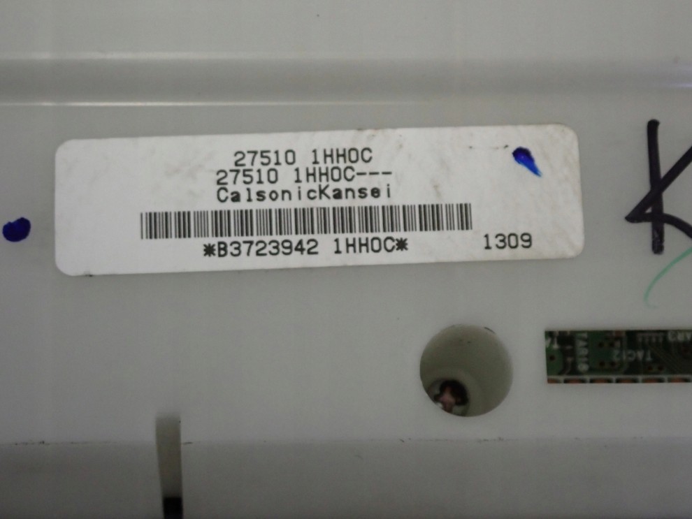 NISSAN MICRA K13 10- PANEL STEROWANIA NAWIEWEM KLIMATYZACJI 6/6