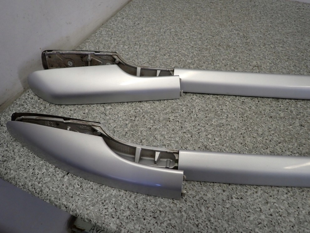 TOYOTA COROLLA VERSO 04-08 RELINGI DACHOWE KOMPLET 3/9