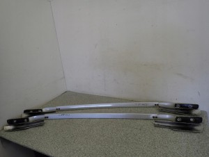 TOYOTA COROLLA VERSO 04-08 RELINGI DACHOWE KOMPLET 4/9 MINIATURA