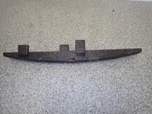 NISSAN MICRA K12 02-10 ABSORBER ZDERZAKA PRZEDNIEGO 3/3 MINIATURA