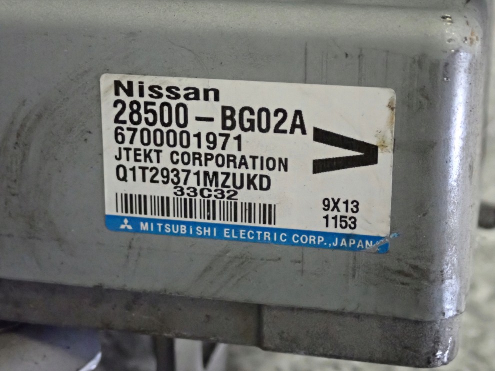 NISSAN MICRA K12 08-10 WSPOMAGANIE ELEKTRYCZNE KOLUMNA KIEROWNICZA 7/7