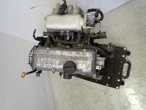 HYUNDAI GETZ 1.1i BENZYNA 06- SILNIK MOTOR G4HG 10/13 MINIATURA