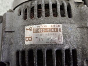 SUZUKI IGNIS 1.3i 00-03 ALTERNATOR 8/8 MINIATURA