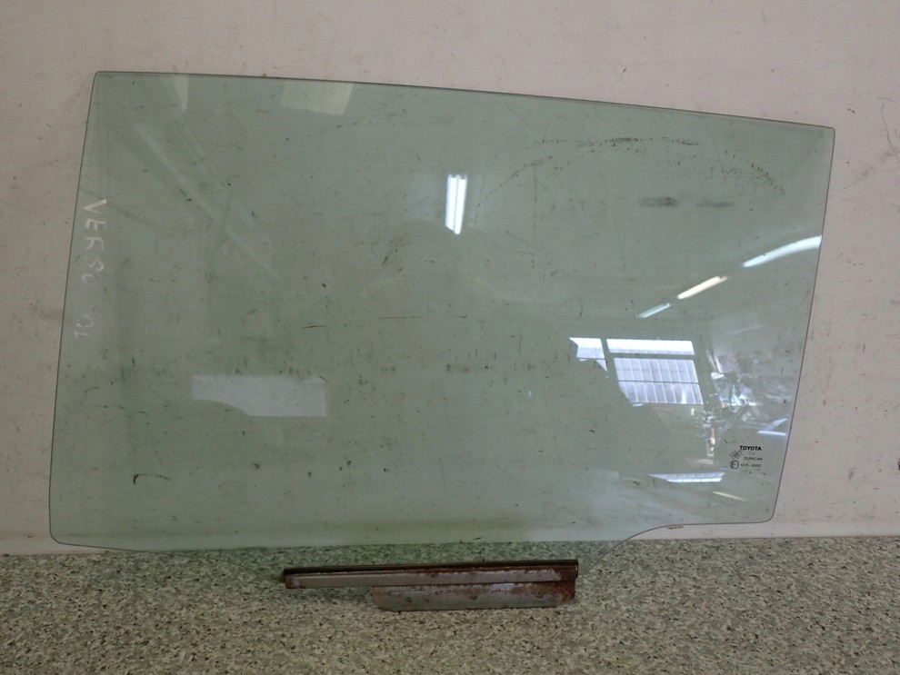 TOYOTA VERSO 09-13 SZYBA DRZWI TYLNA LEWA 1/5