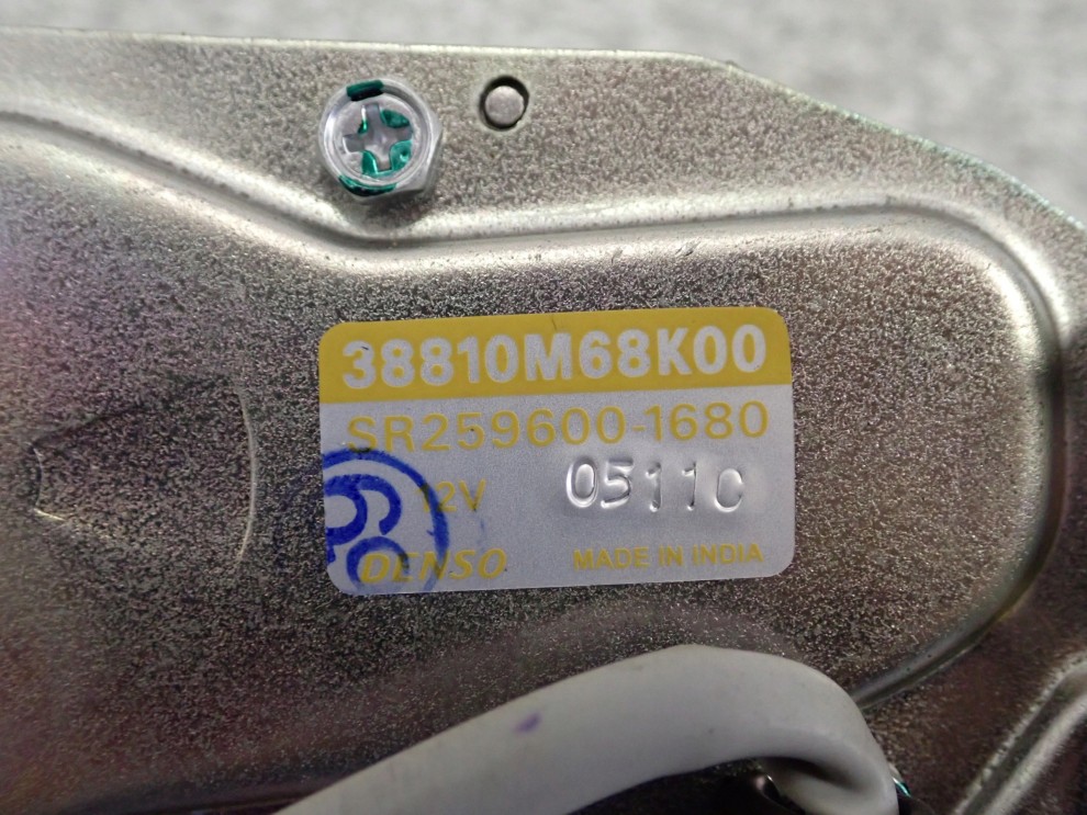 SUZUKI ALTO NISSAN PIXO 09- SILNICZEK WYCIERACZKI TYLNEJ TYŁ 5/5