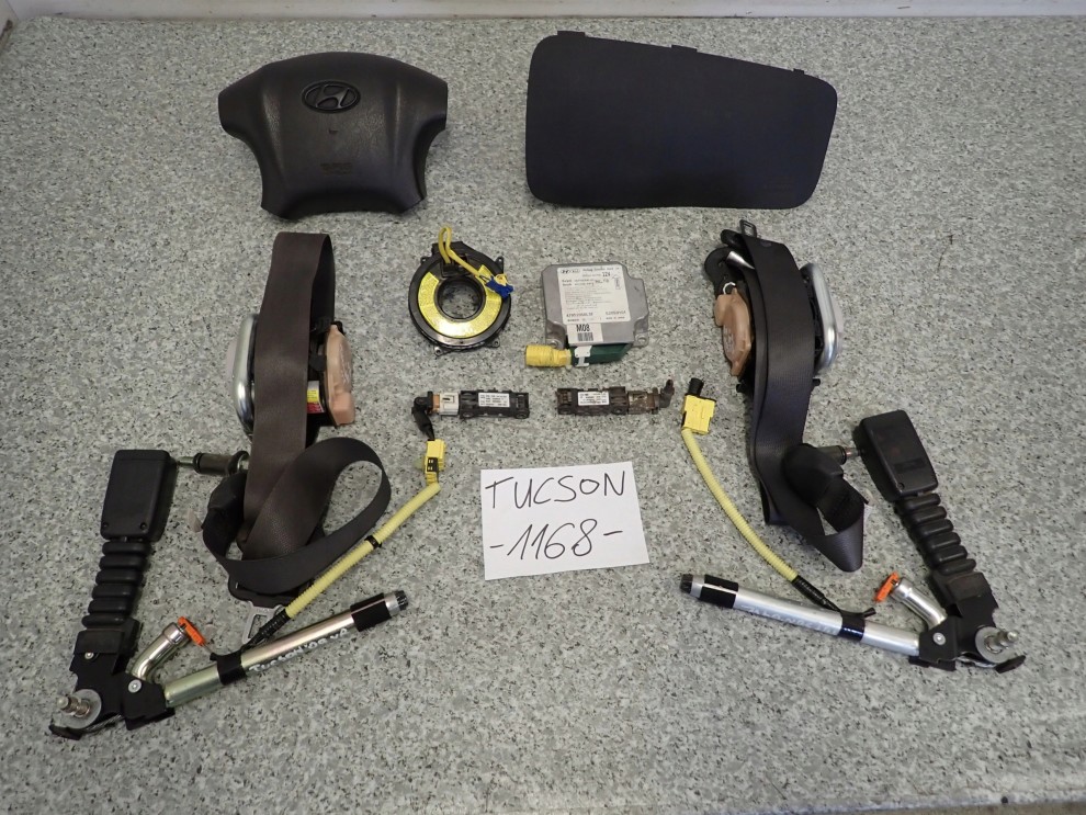HYUNDAI TUCSON 04- PODUSZKI POWIETRZNE KOMPLET EUROPA 1/10