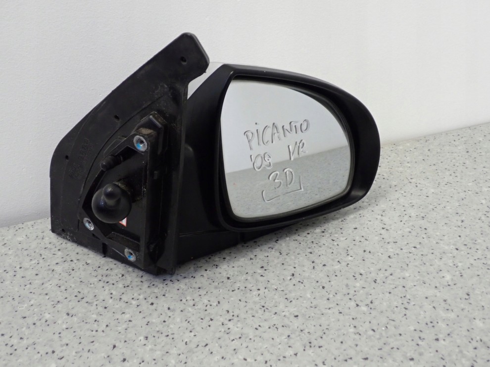 KIA PICANTO 04- 11 LUSTERKO MANUALNE PRAWE 3D EUROPA 2/7