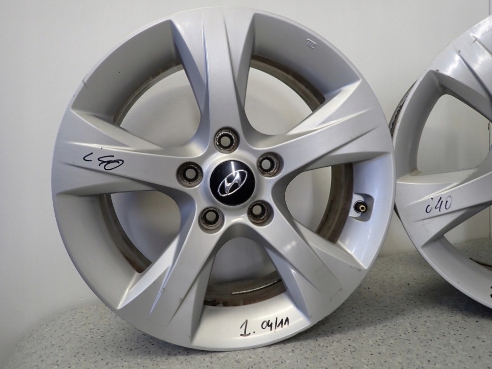 HYUNDAI i40 FELGI ALUMINIOWE 7JX16 KOMPLET 4 SZT 4/14
