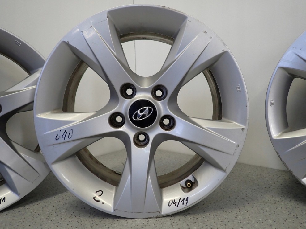 HYUNDAI i40 FELGI ALUMINIOWE 7JX16 KOMPLET 4 SZT 5/14
