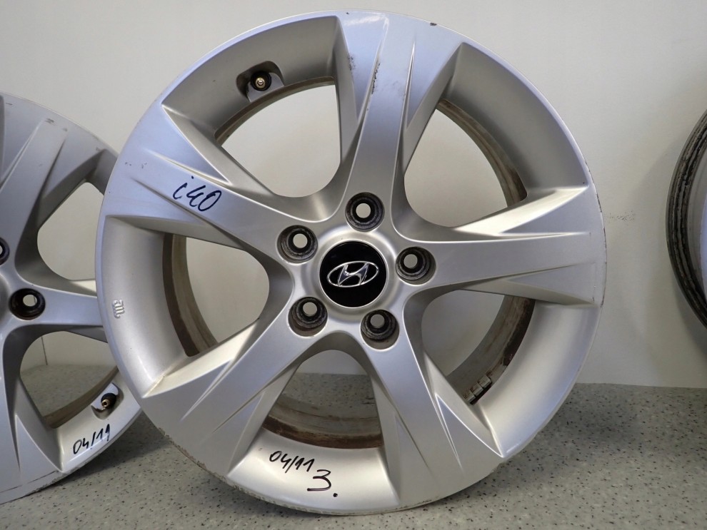 HYUNDAI i40 FELGI ALUMINIOWE 7JX16 KOMPLET 4 SZT 6/14