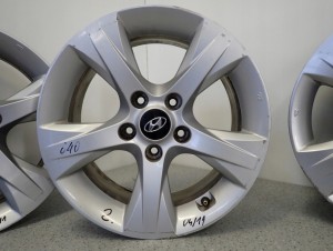 HYUNDAI i40 FELGI ALUMINIOWE 7JX16 KOMPLET 4 SZT 5/14 MINIATURA
