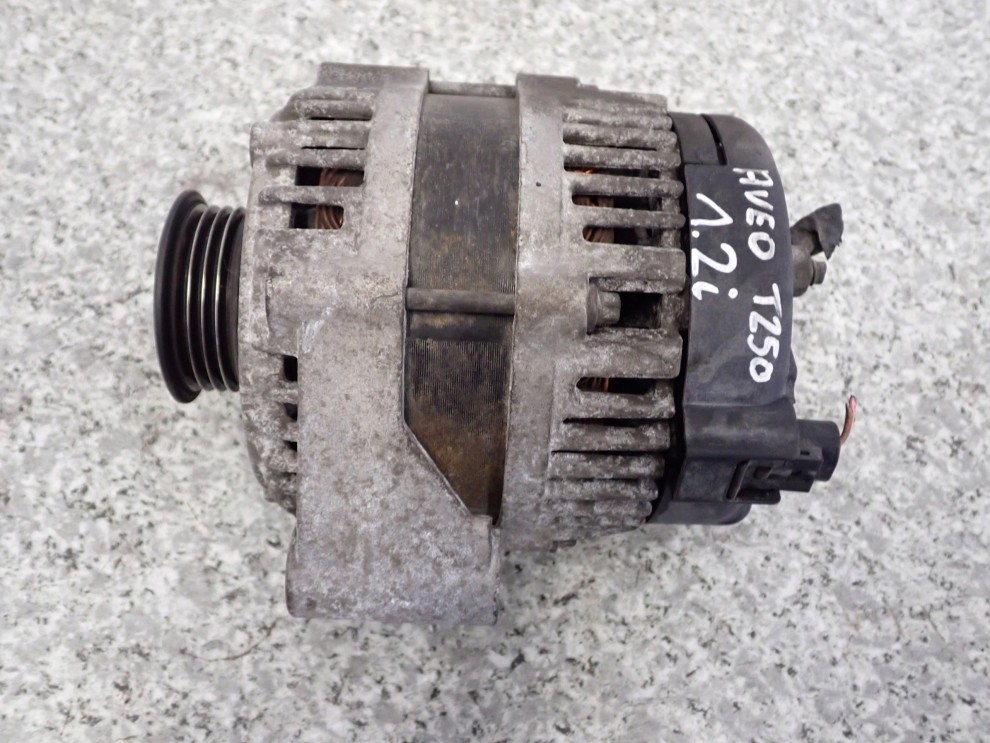 CHEVROLET AVEO T250 1.2i 07-11 ALTERNATOR 2/6