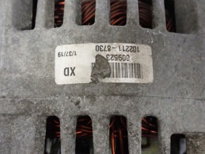 TOYOTA AYGO 1.0i 06-12 ALTERNATOR 4/8 MINIATURA