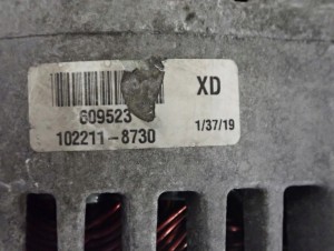 TOYOTA AYGO 1.0i 06-12 ALTERNATOR 7/8 MINIATURA