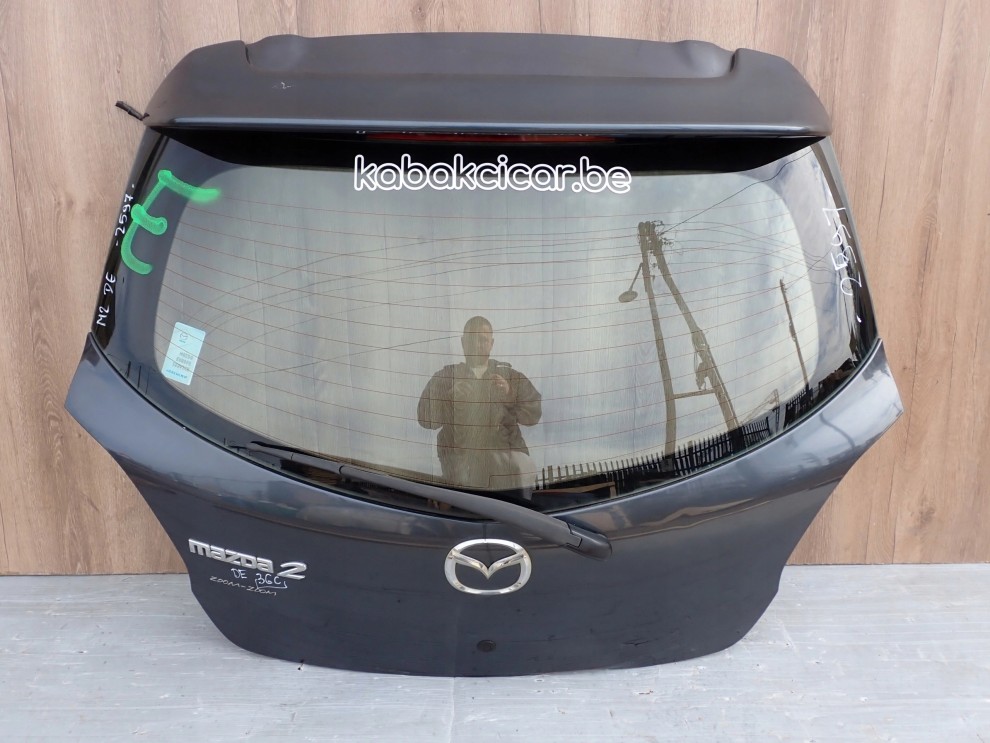 MAZDA2 MAZDA 2 08- DE KLAPA BAGAŻNIKA SZYBA TYLNA 36C 1/16