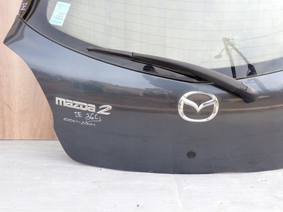 MAZDA2 MAZDA 2 08- DE KLAPA BAGAŻNIKA SZYBA TYLNA 36C 6/16