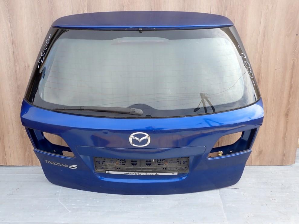MAZDA 6 MAZDA6 02-07 KOMBI KLAPA BAGAŻNIKA SZYBA TYLNA 1/16